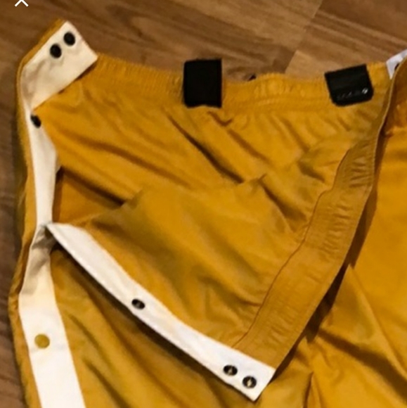 Nike mens breakaway pants new w/tag Goldish tan xl - Picture 7 of 11